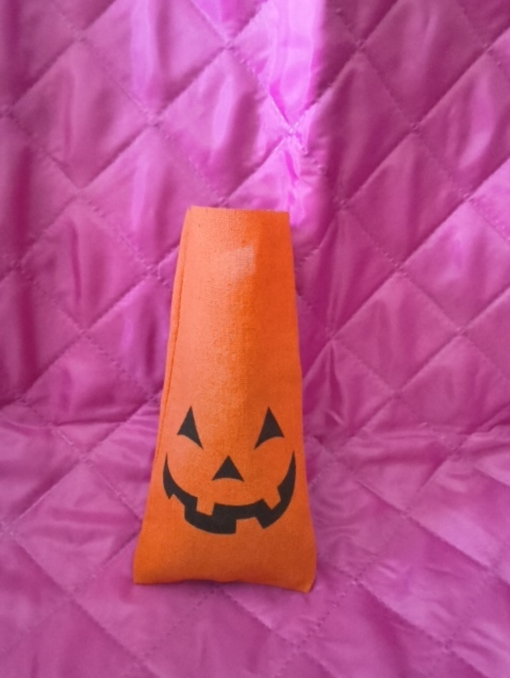 Kids Halloween Pumpkin Treat Bag - Orange